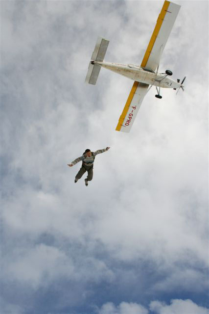 parachute avion Pilatus