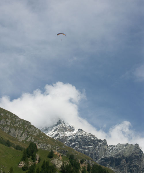 parapente Mt Pourri
